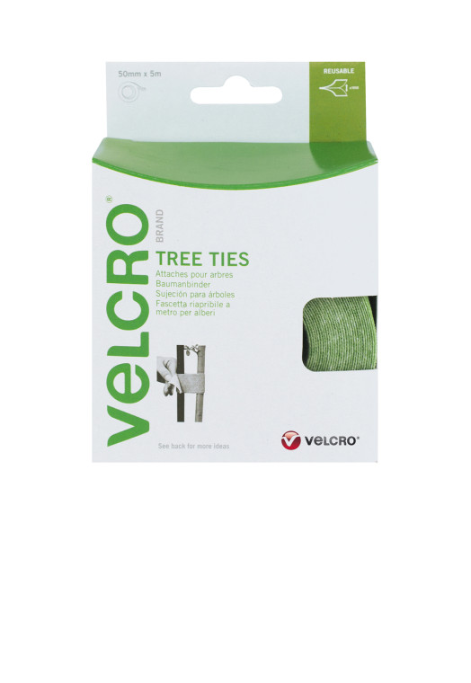 VELCRO® 60201 TREE TIES beidseitiges Klettband grün