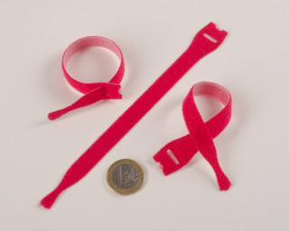 VELCRO® Klett-Kabelbinder 200mm rot 25 Stück