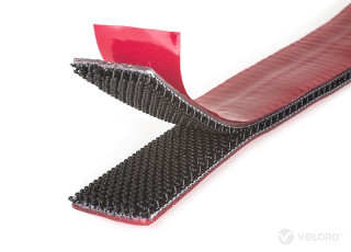 VELCRO®ALFA-LOK 25mm aktiver Pilzkopfverschluss 25mm selbstklebend mit 'Klick'