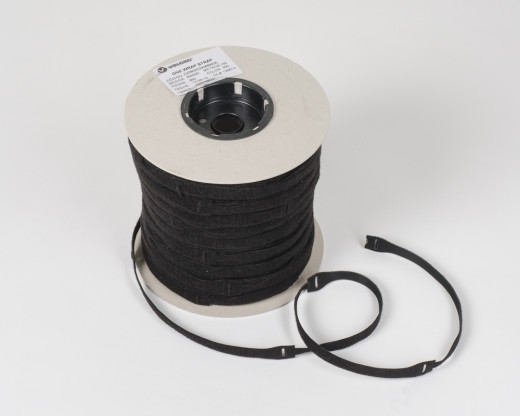 VELCRO® Klett-Kabelbinder 300x25mm schwarz 500 Stück Spule