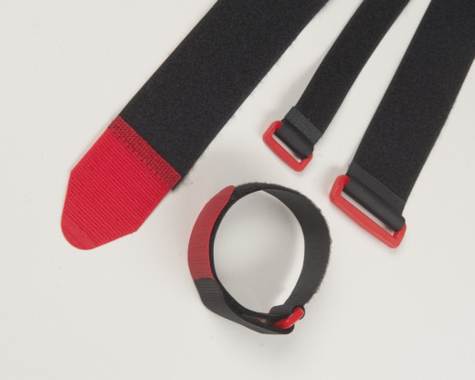 VELCRO® VELSTRAP® 25x300mm Klett-Kabelbinder mit Zugöse Set 10 St