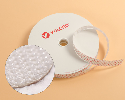 Rolle 50 St. VELCRO® 35mm Hakenpunkte selbstklebend weiss