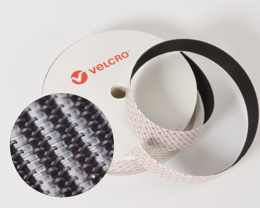 VELCRO® ULTRA-MATE® 50mm HTH820 Heavy Duty selbstklebend schwarz